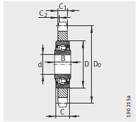FAG-KSR16-L0-06-10-20-08-链传动 惰轮轮齿单元